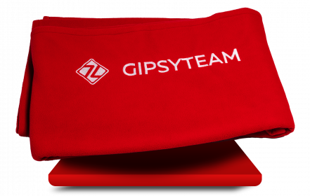 Плед с логотипом GipsyTeam